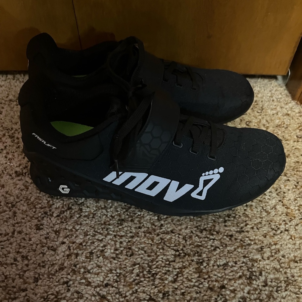 Inov-8 Black FastLift Squat Shoes